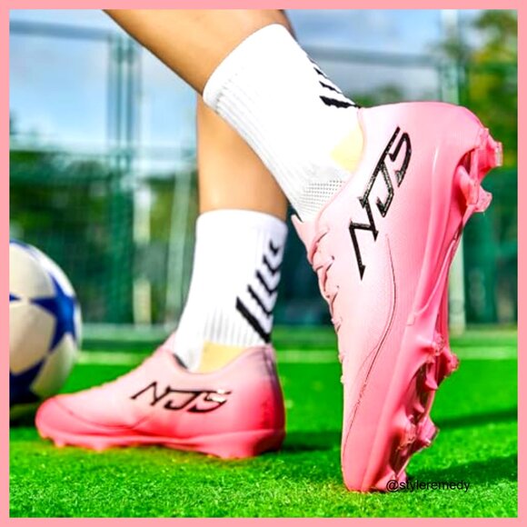 Synthetic Soccer Cleats Lightweight Breathable AG/FG Training main image 4